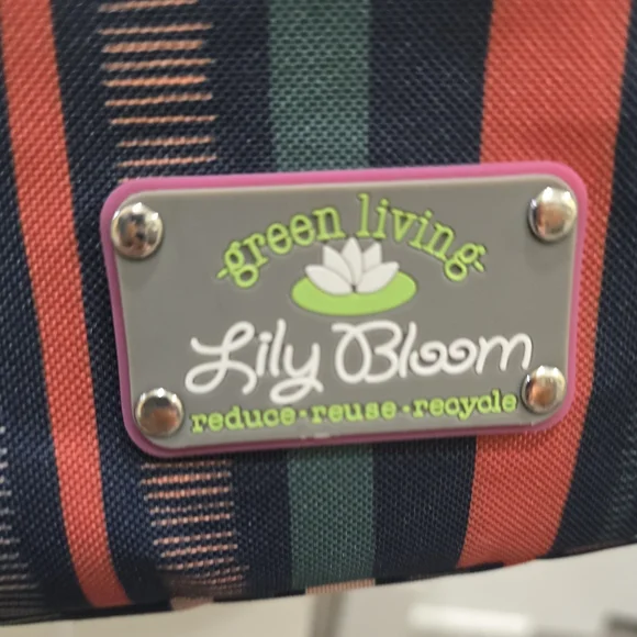 Lily Bloom Multicolor Striped Women's Bag With Multiple Pockets - Picture 3 of 14